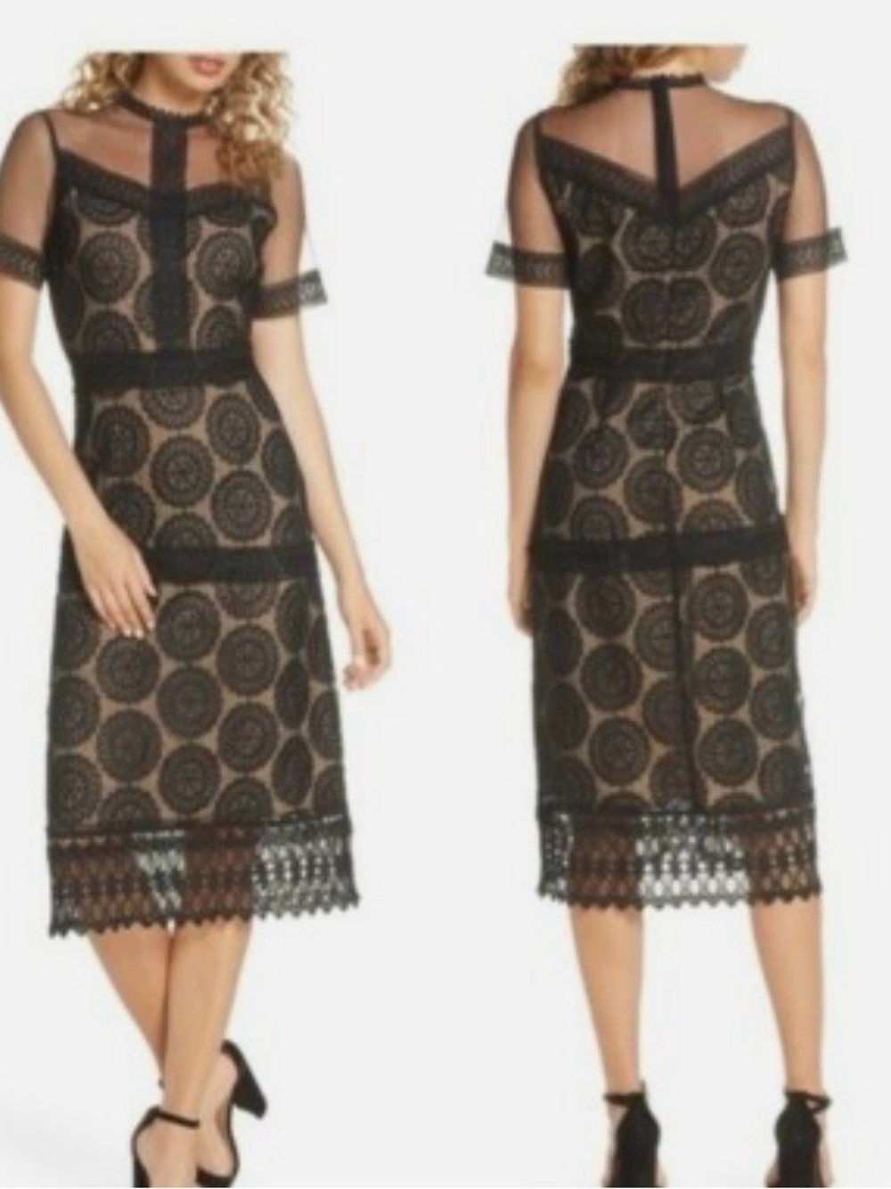 Chelsea28 Nordstrom Medallion Lace Dresd